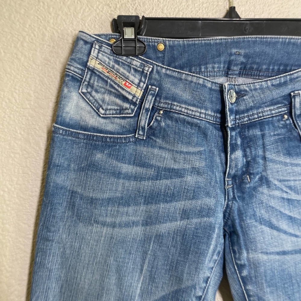 Diesel Matic 29 x 34 Stretch Skinny Jeans Blue Washed Pockets Stretch